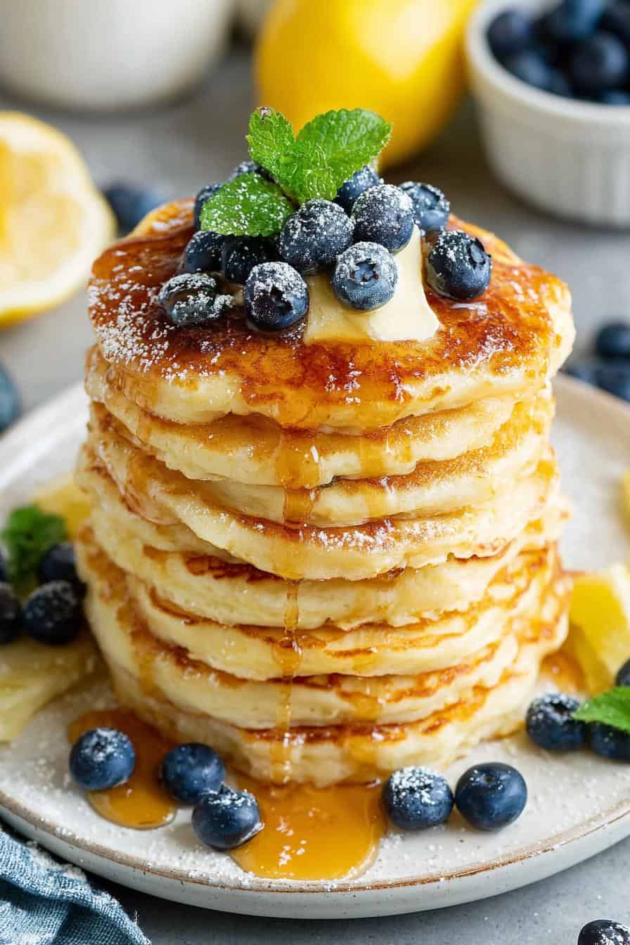 Weekend Bliss: How to Make Bright Lemon Ricotta Pancakes